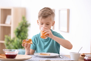 子供と食事と虫歯